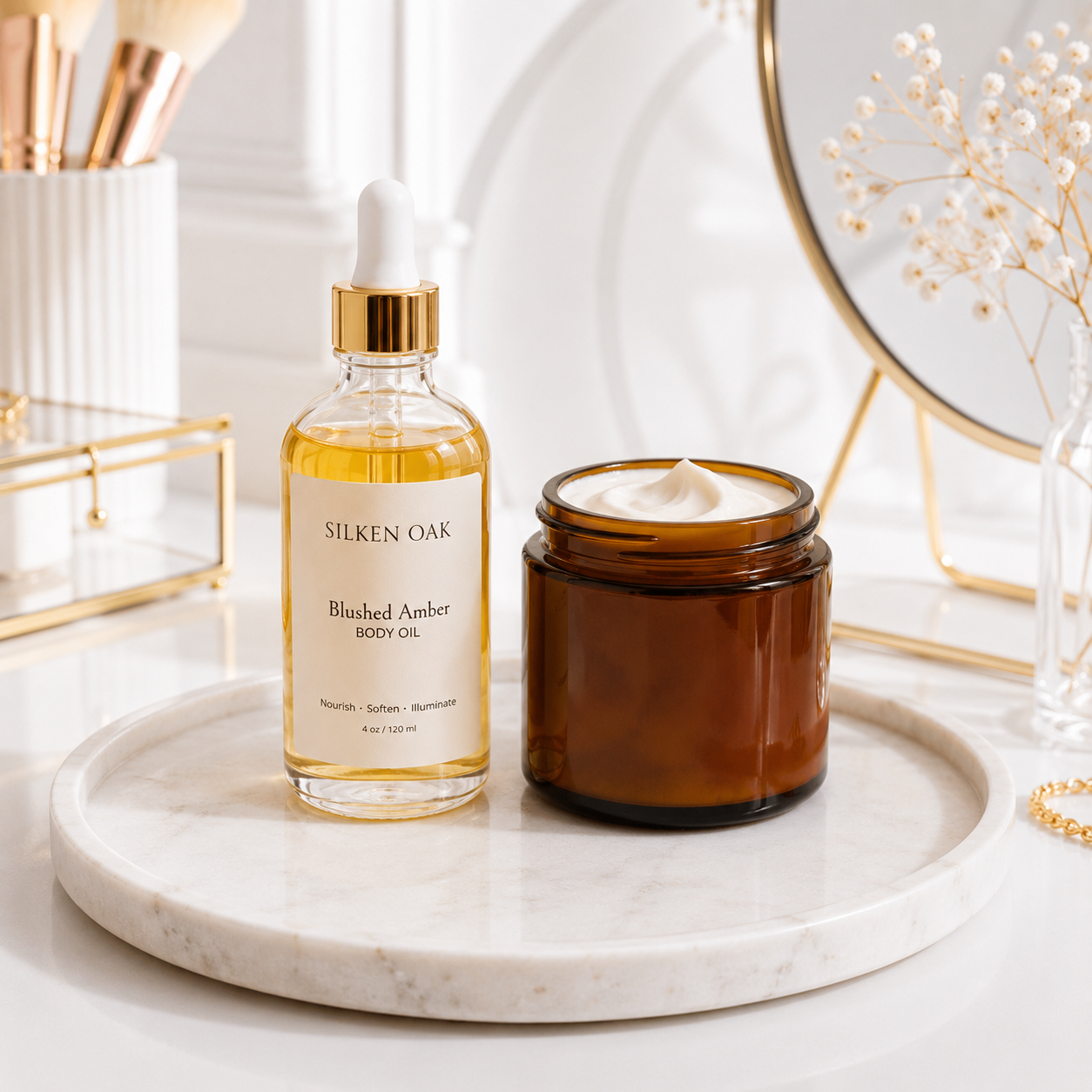 Nourish & Glow Bundle | Silken Oak
