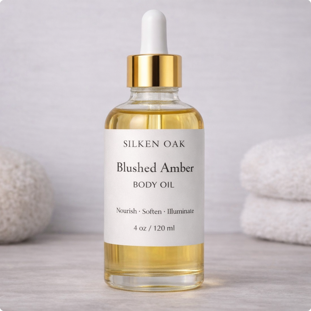 Silken Oak Blushed Amber Body Oil