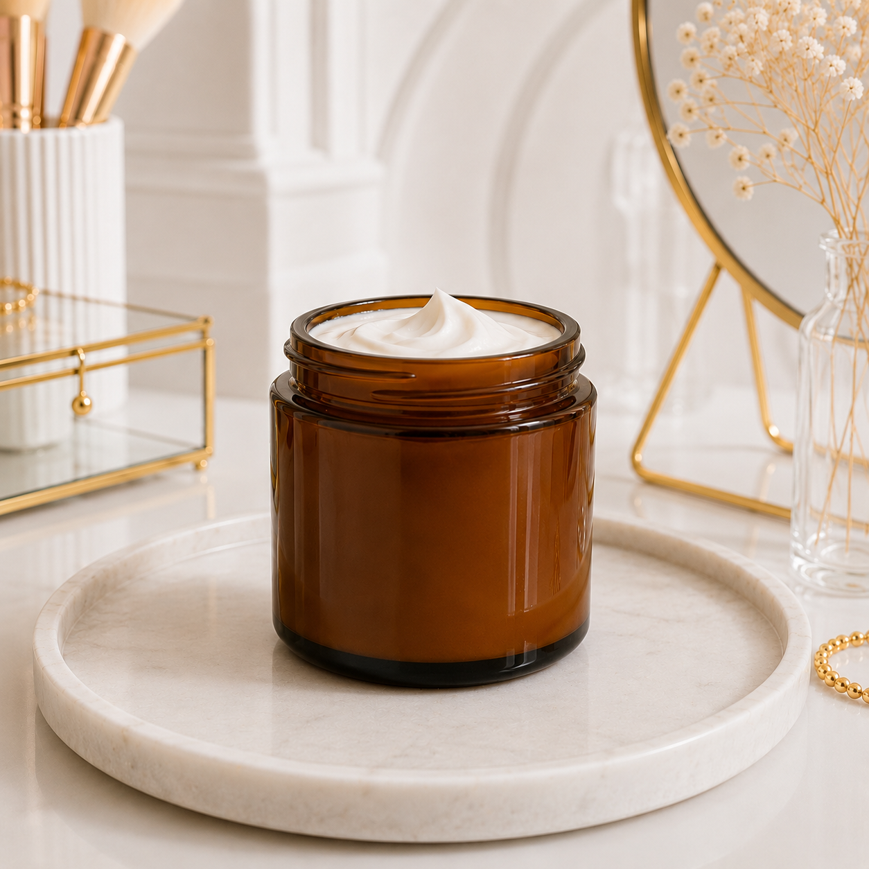 Blushed Amber Body Cream | Silken Oak