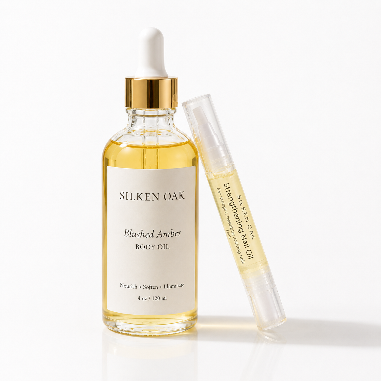 Glow & Strengthen Bundle | Silken Oak
